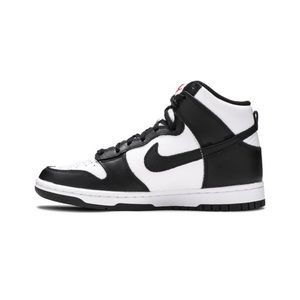 Womens dunk high black white